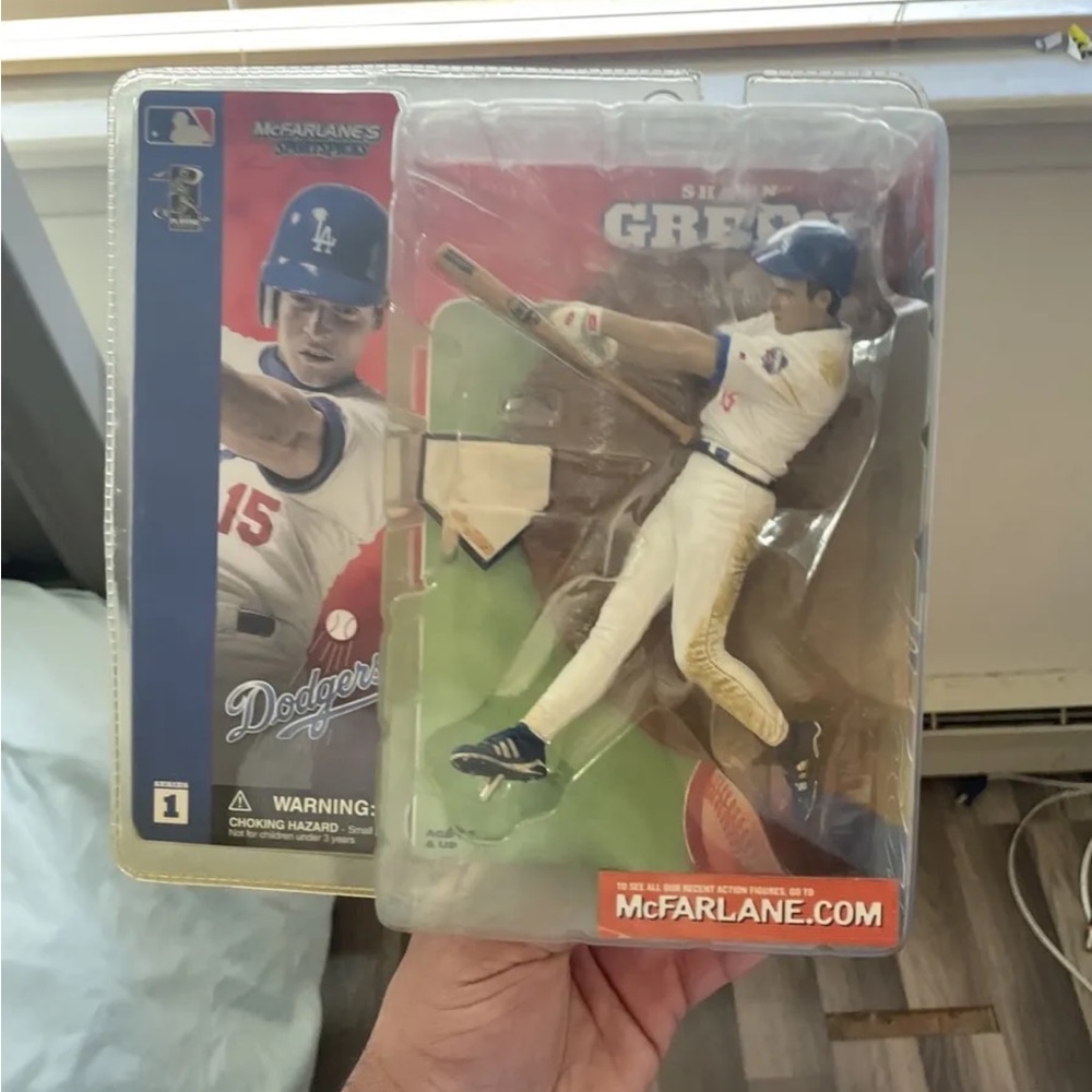 McFarlane MLB SportsPicks Series 1 Action Figure Shawn Green White LA Dodgers
